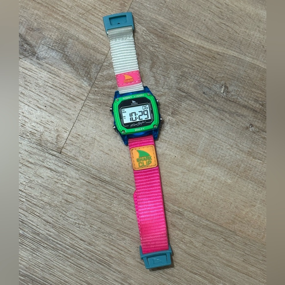 Freestyle Shark Classic Clip Black Neon Clip Watch